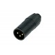 CONECTOR MINI XLR REAN RA3MT-B