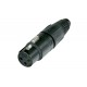 CONECTOR XLR NEUTRIK NC3FX-B