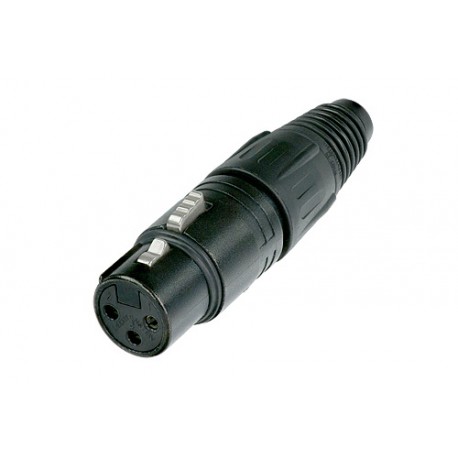 CONECTOR XLR NEUTRIK NC3FX-B