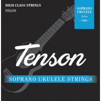 Set Corzi Ukulele Tenson Black Nylon F600.460