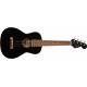 UKULELE FENDER AVALON TENOR UKULELE BLK WN