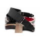 CUREA CHITARA RIGHTON! ELASTIC GUITAR STRAP BLACK