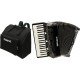 ACORDEON ROLAND FR4x Black Bag SET Black