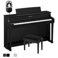 PIAN DIGITAL YAMAHA Pachet CLP845 CLAVINOVA YAMAHA pian digital + bancheta + casti (B/DW/R/WA/WH)